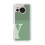 Slim Protection Case［ Original - initial two tone - Y green ］