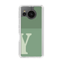 Slim Protection Case［ Original - initial two tone - Y green ］