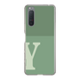 Slim Protection Case［ Original - initial two tone - Y green ］