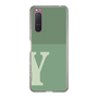 Slim Protection Case［ Original - initial two tone - Y green ］