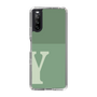 Slim Protection Case［ Original - initial two tone - Y green ］