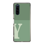 Slim Protection Case［ Original - initial two tone - Y green ］