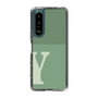Slim Protection Case［ Original - initial two tone - Y green ］