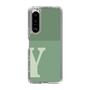 Slim Protection Case［ Original - initial two tone - Y green ］