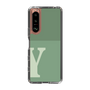 Slim Protection Case［ Original - initial two tone - Y green ］