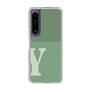 Slim Protection Case［ Original - initial two tone - Y green ］