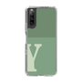 Slim Protection Case［ Original - initial two tone - Y green ］