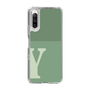 Slim Protection Case［ Original - initial two tone - Y green ］