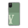 Slim Protection Case［ Original - initial two tone - Y green ］
