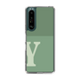 Slim Protection Case［ Original - initial two tone - Y green ］