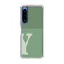 Slim Protection Case［ Original - initial two tone - Y green ］
