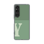 Slim Protection Case［ Original - initial two tone - Y green ］