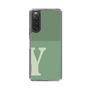 Slim Protection Case［ Original - initial two tone - Y green ］