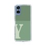 Slim Protection Case［ Original - initial two tone - Y green ］