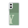 Slim Protection Case［ Original - initial two tone - Y green ］