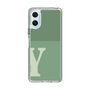 Slim Protection Case［ Original - initial two tone - Y green ］