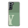 Slim Protection Case［ Original - initial two tone - Y green ］