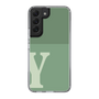 Slim Protection Case［ Original - initial two tone - Y green ］