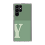 Slim Protection Case［ Original - initial two tone - Y green ］