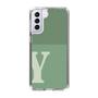 Slim Protection Case［ Original - initial two tone - Y green ］