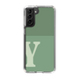 Slim Protection Case［ Original - initial two tone - Y green ］