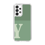 Slim Protection Case［ Original - initial two tone - Y green ］