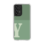 Slim Protection Case［ Original - initial two tone - Y green ］