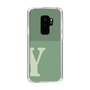 Slim Protection Case［ Original - initial two tone - Y green ］
