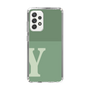Slim Protection Case［ Original - initial two tone - Y green ］