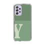 Slim Protection Case［ Original - initial two tone - Y green ］