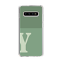 Slim Protection Case［ Original - initial two tone - Y green ］