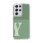 Slim Protection Case［ Original - initial two tone - Y green ］