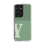 Slim Protection Case［ Original - initial two tone - Y green ］