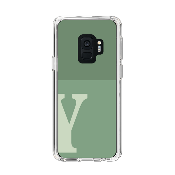 Slim Protection Case［ Original - initial two tone - Y green ］