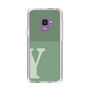Slim Protection Case［ Original - initial two tone - Y green ］