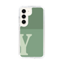 Slim Protection Case［ Original - initial two tone - Y green ］