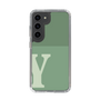 Slim Protection Case［ Original - initial two tone - Y green ］