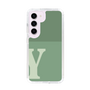 Slim Protection Case［ Original - initial two tone - Y green ］