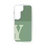 Slim Protection Case［ Original - initial two tone - Y green ］