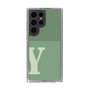 Slim Protection Case［ Original - initial two tone - Y green ］