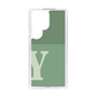 Slim Protection Case［ Original - initial two tone - Y green ］