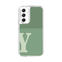 Slim Protection Case［ Original - initial two tone - Y green ］