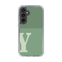 Slim Protection Case［ Original - initial two tone - Y green ］