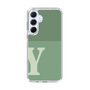Slim Protection Case［ オリジナル - initial two tone - Y green ］