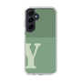 Slim Protection Case［ オリジナル - initial two tone - Y green ］