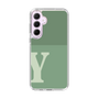 Slim Protection Case［ オリジナル - initial two tone - Y green ］