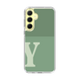 Slim Protection Case［ オリジナル - initial two tone - Y green ］