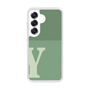 Slim Protection Case［ Original - initial two tone - Y green ］
