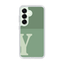 Slim Protection Case［ Original - initial two tone - Y green ］
