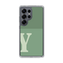 Slim Protection Case［ Original - initial two tone - Y green ］
